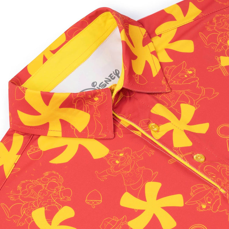 RSVLTS The Dale All-Day Polo in Orange — detail 5