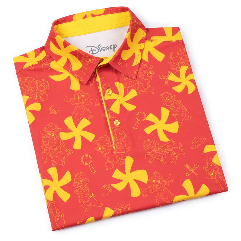 RSVLTS The Dale All-Day Polo in Orange — detail 7