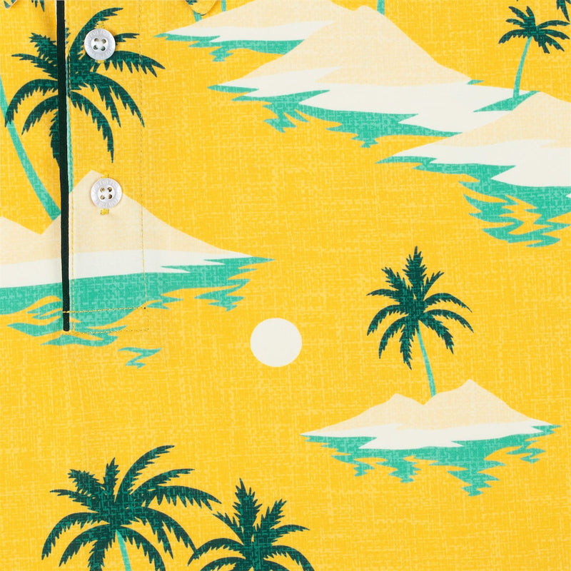 RSVLTS The Stuntman All-Day Polo in Yellow — detail 4