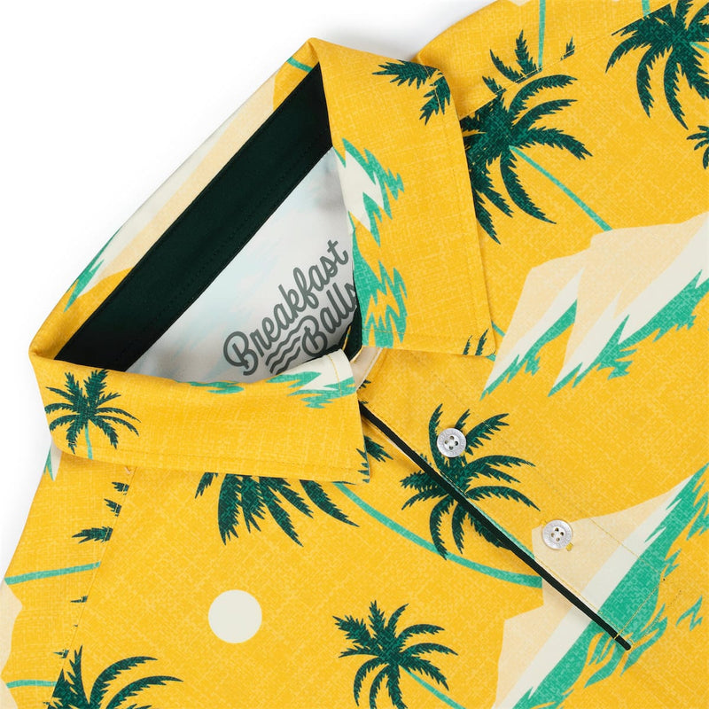 RSVLTS The Stuntman All-Day Polo in Yellow — detail 5