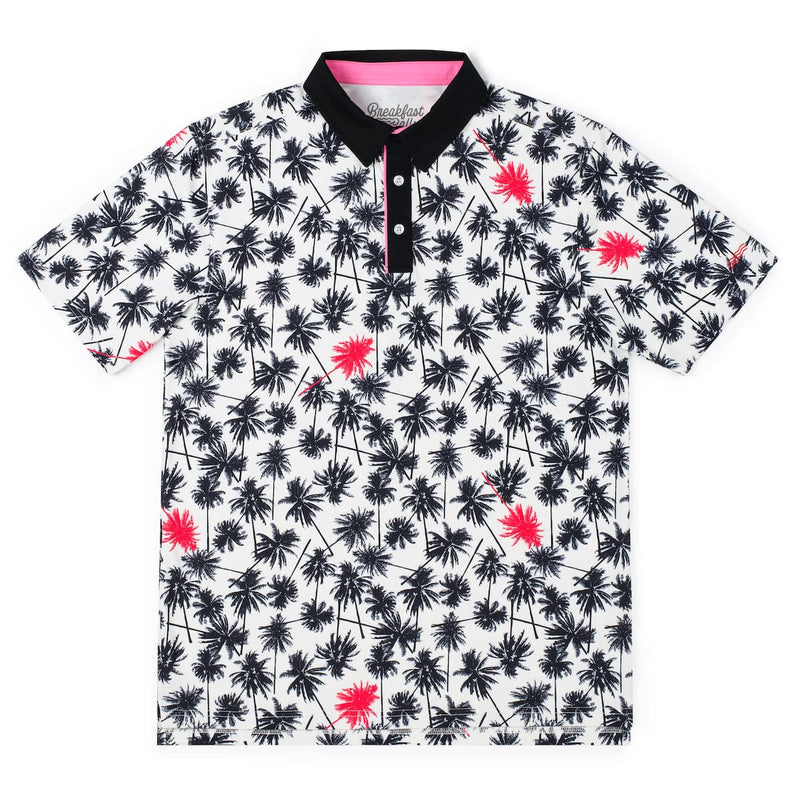 RSVLTS Beverly Chills All-Day Polo in Black — detail 2