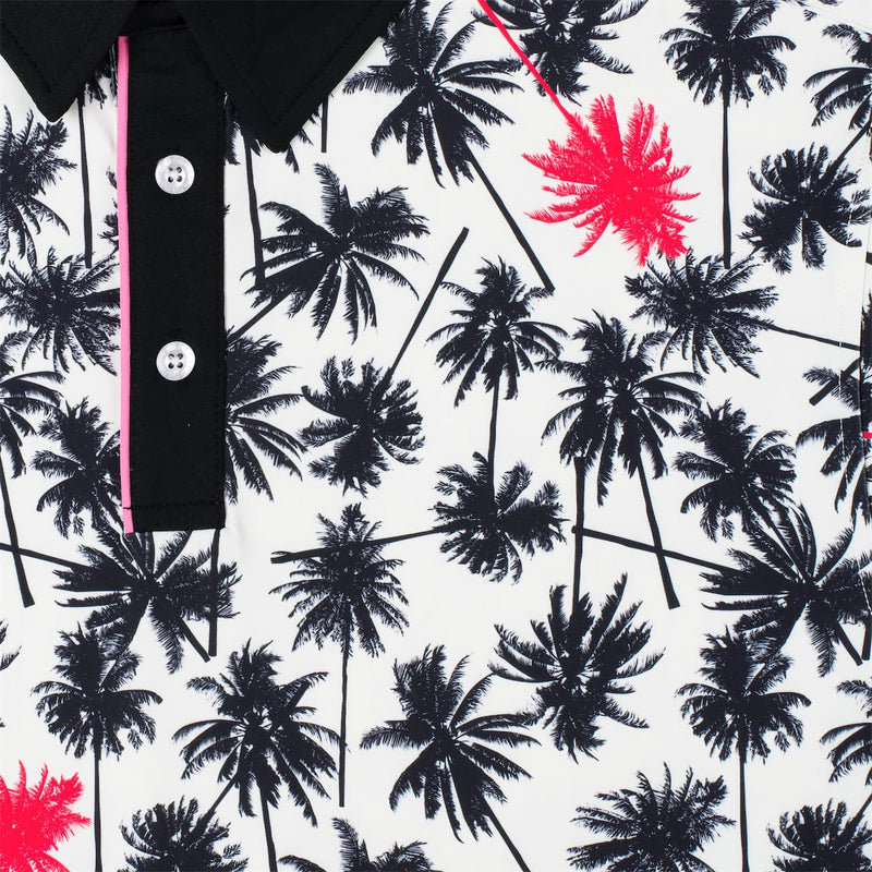 RSVLTS Beverly Chills All-Day Polo in Black — detail 4