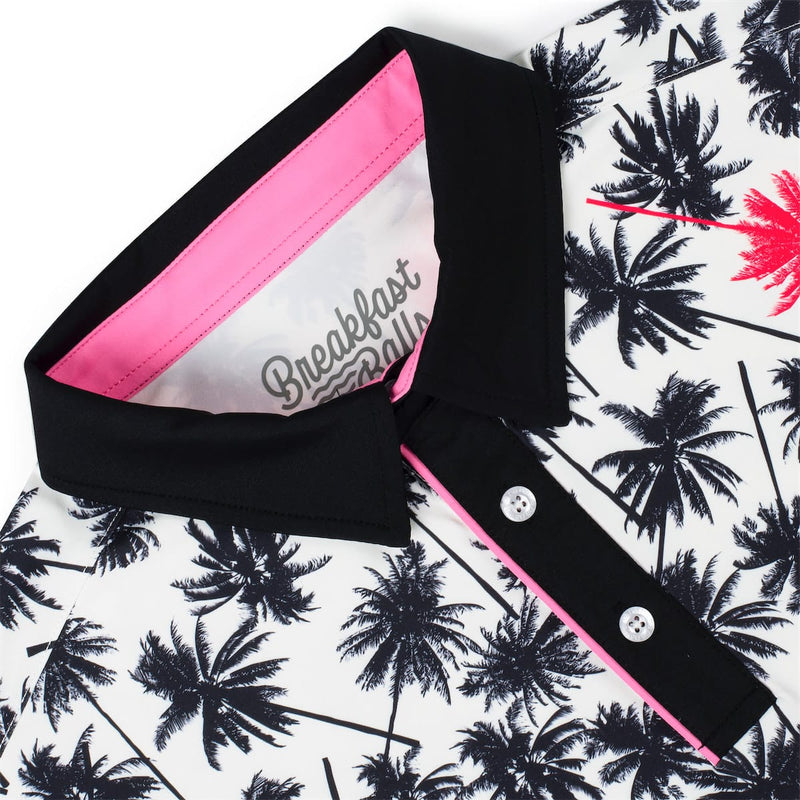 RSVLTS Beverly Chills All-Day Polo in Black — detail 6