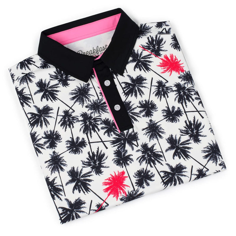 RSVLTS Beverly Chills All-Day Polo in Black — detail 8