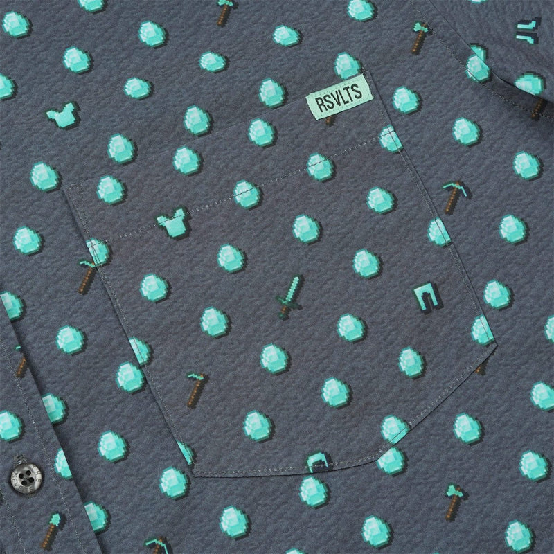 RSVLTS Diggin’ for Diamonds KUNUFLEX Short Sleeve Shirt — detail 2
