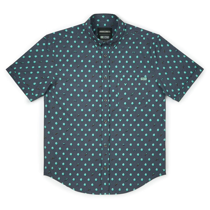 RSVLTS Diggin’ for Diamonds KUNUFLEX Short Sleeve Shirt — detail 3