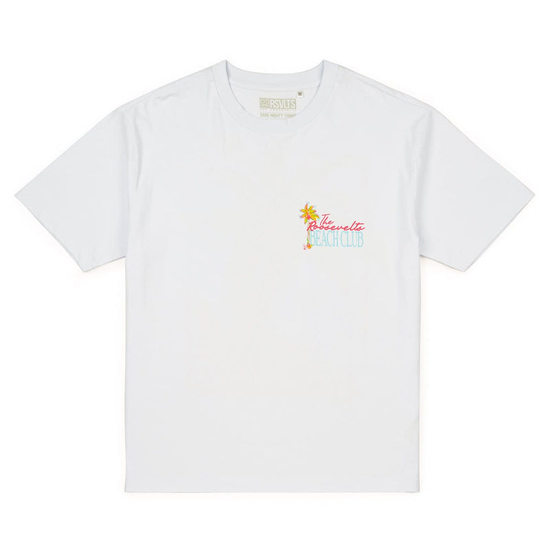 RSVLTS The Roosevelts Beach Club Vintage Crewneck Tee — detail 3