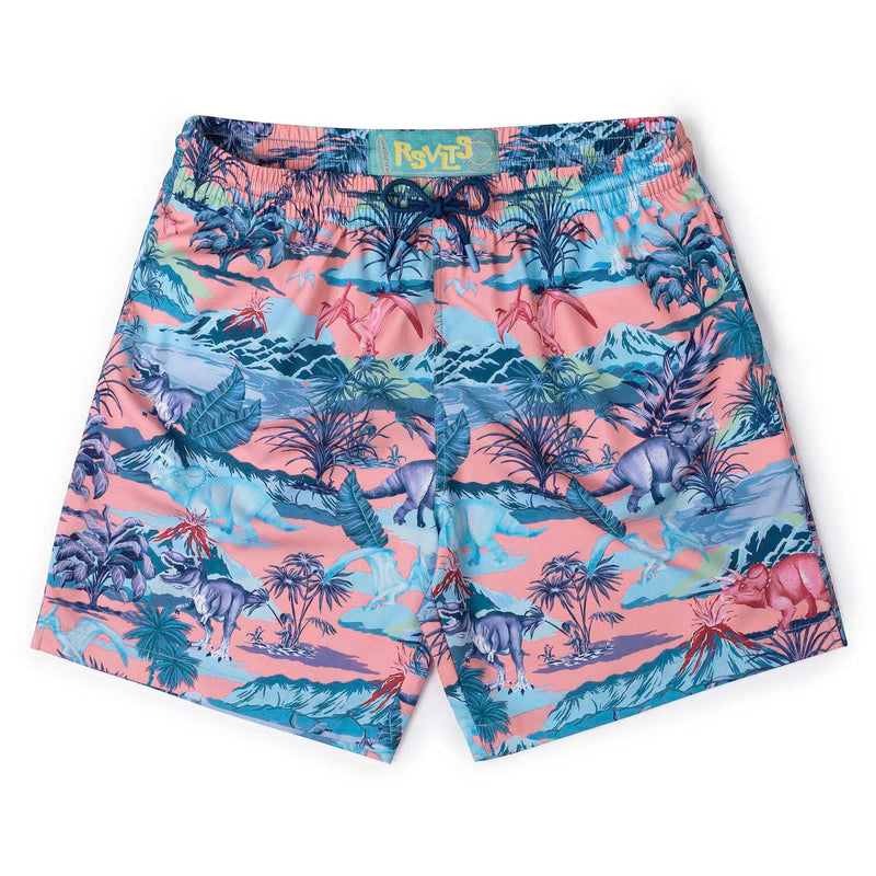 RSVLTS Dino Pop Hybrid Shorts in Blue — detail 2