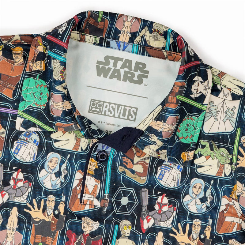 RSVLTS Clone Wars Crew Preschool All-Day Polo in Multicolor — detail 2