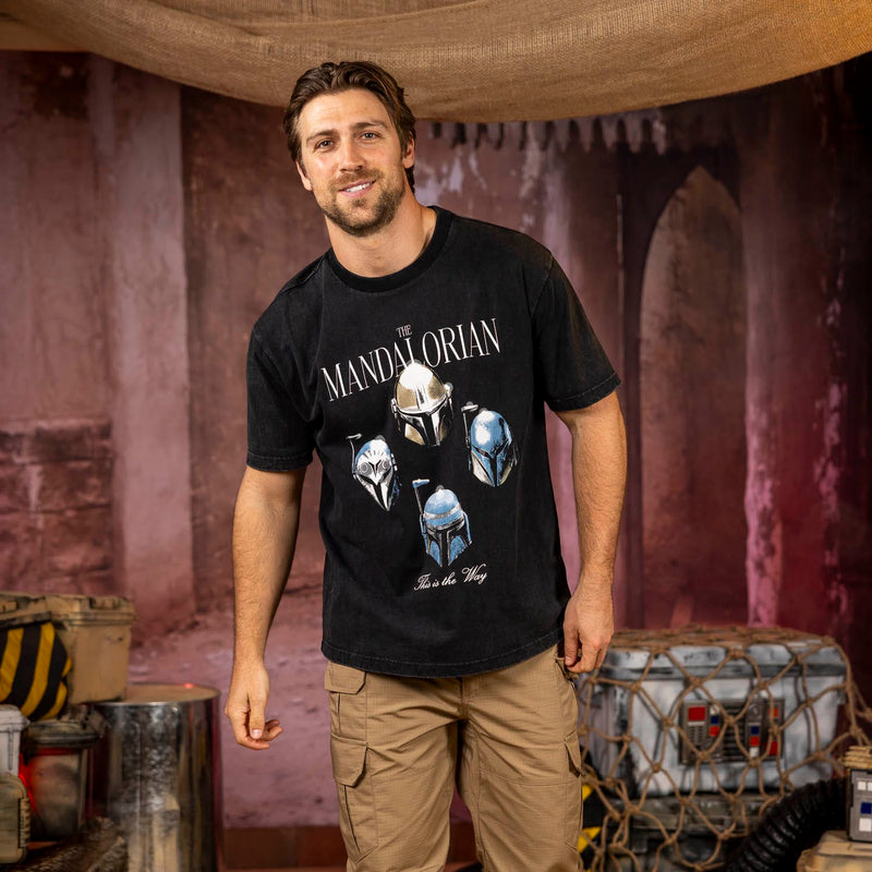 RSVLTS Mandalorian Rhapsody Vintage Crewneck Tee in Black — detail 2