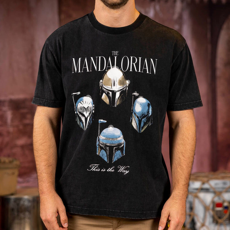RSVLTS Mandalorian Rhapsody Vintage Crewneck Tee in Black — detail 5