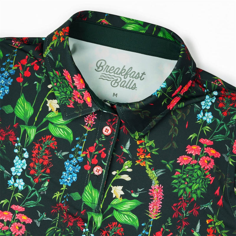 RSVLTS Hummingbird Oasis Women's All-Day Polo — detail 4