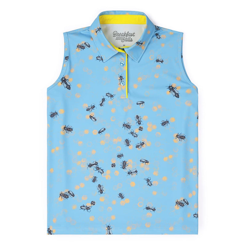 RSVLTS Honey Bees Women's All-Day Polo — detail 2