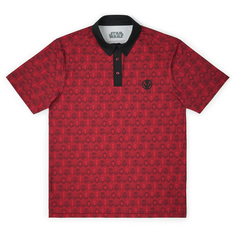 RSVLTS The Dark All-Day Polo in Red — front view