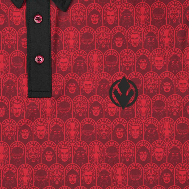 RSVLTS The Dark All-Day Polo in Red — detail 3