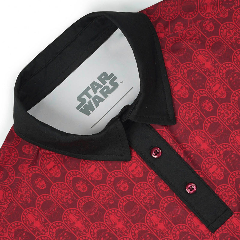 RSVLTS The Dark All-Day Polo in Red — detail 5