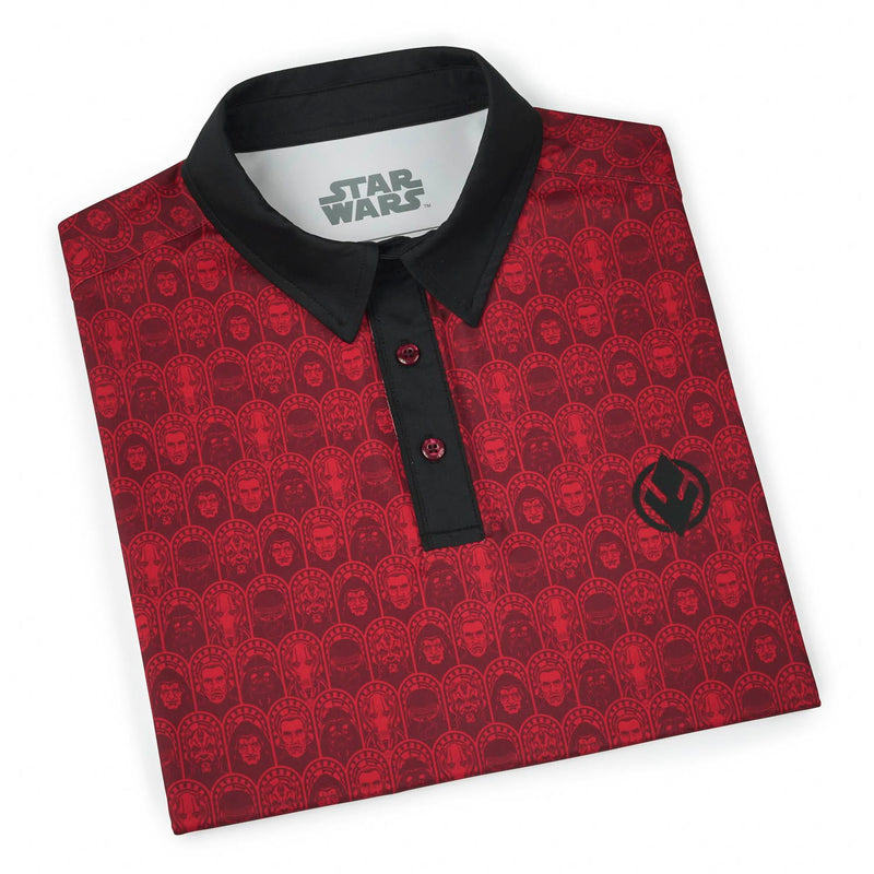 RSVLTS The Dark All-Day Polo in Red — detail 7