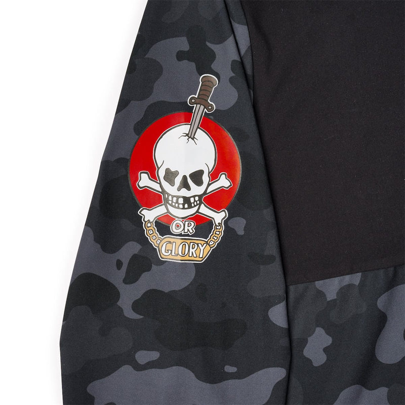 RSVLTS USS Sulaco Quarter Zip in Black — detail 8