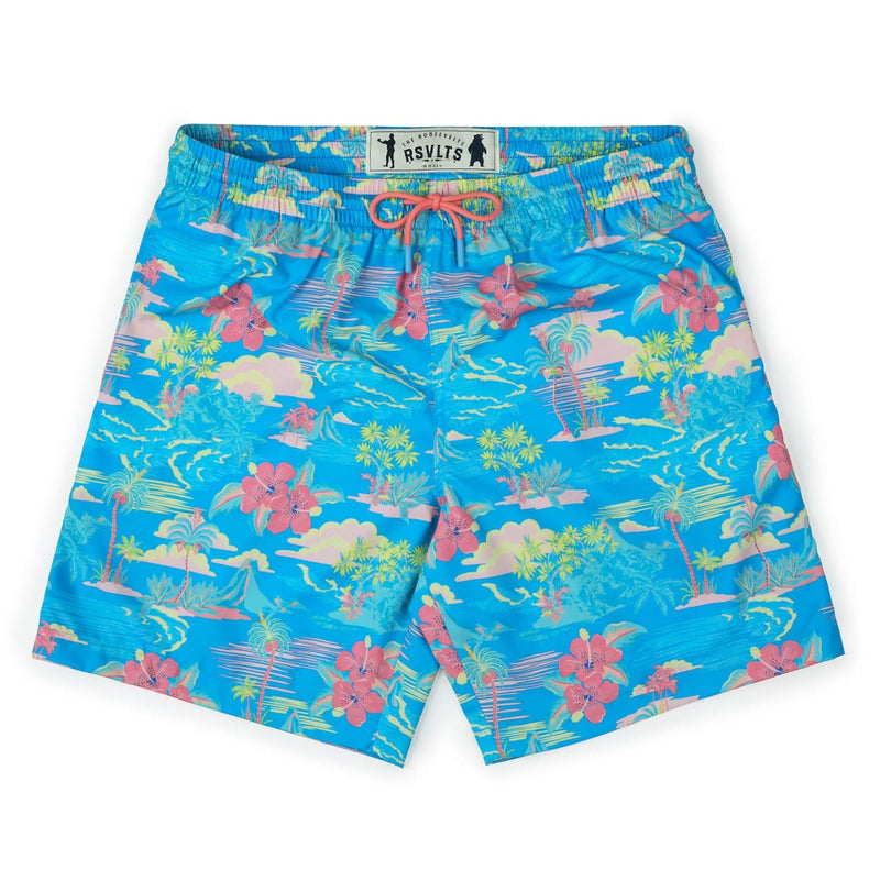 RSVLTS Magnum Tide Hybrid Shorts in Blue — detail 2