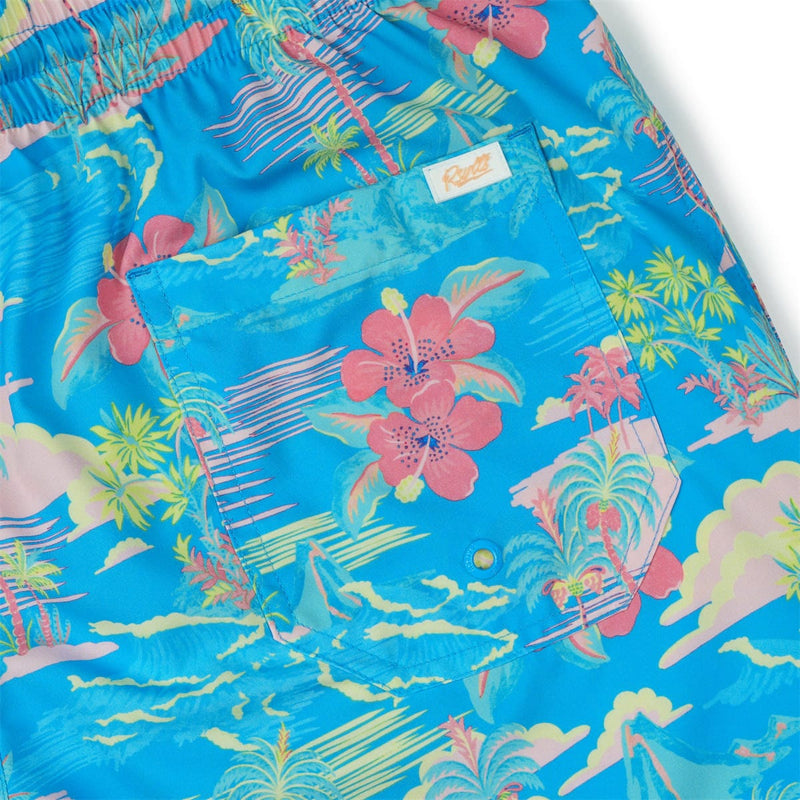RSVLTS Magnum Tide Hybrid Shorts in Blue — detail 4