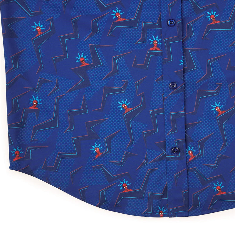 RSVLTS High Alert KUNUFLEX Short Sleeve Shirt in Blue — detail 7
