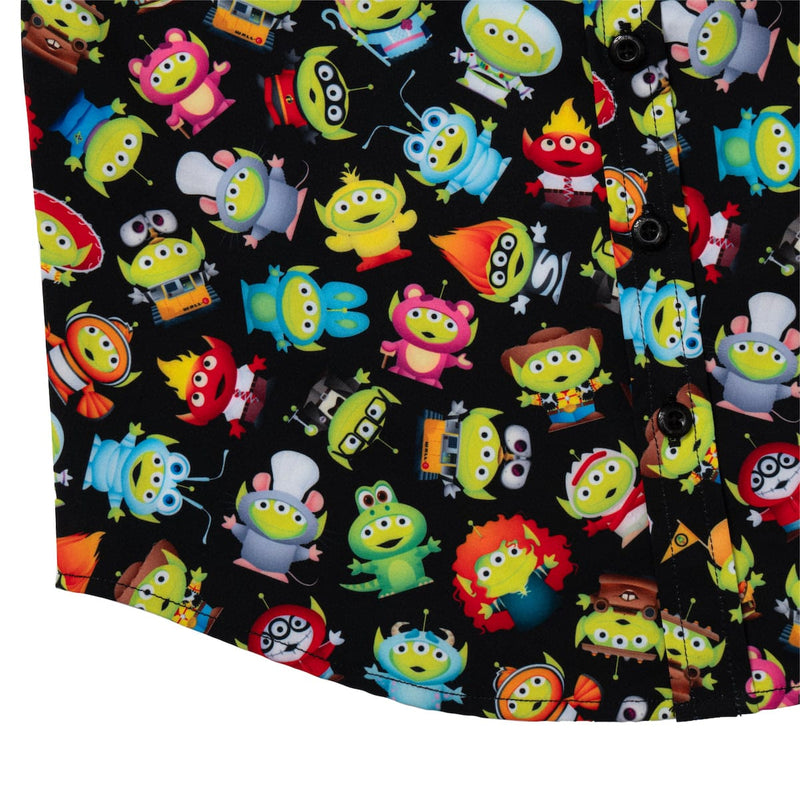 RSVLTS Cosmic Costumes Preschool KUNUFLEX Short Sleeve Shirt in Black — detail 5