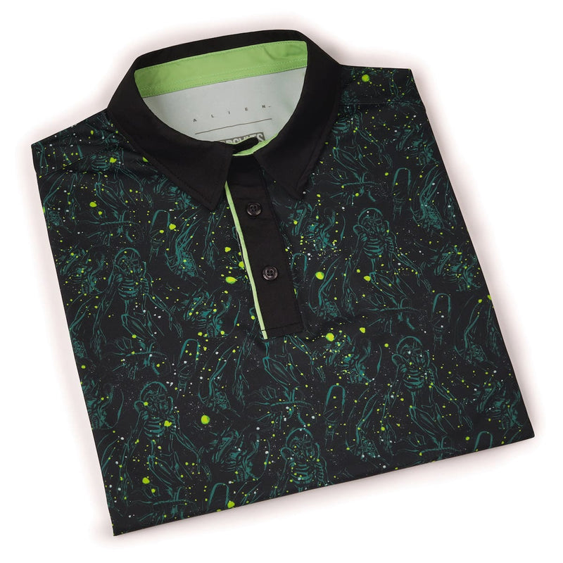 RSVLTS Acid Reign All-Day Polo in Black — detail 7