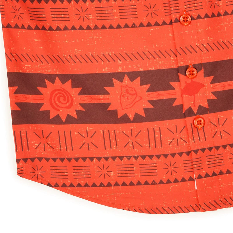 RSVLTS Daughter of the Sea Preschool KUNUFLEX Short Sleeve Shirt in Orange — detail 4