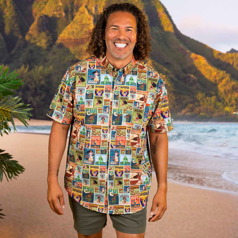 RSVLTS The Ocean Is Calling KUNUFLEX Short Sleeve Shirt — detail 2