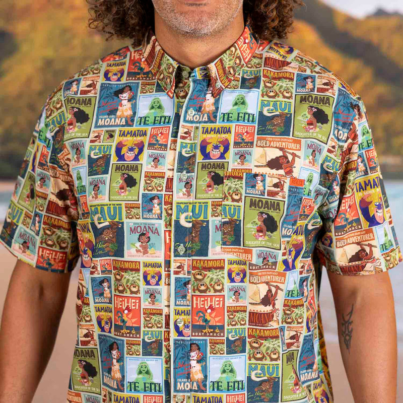 RSVLTS The Ocean Is Calling KUNUFLEX Short Sleeve Shirt — detail 4