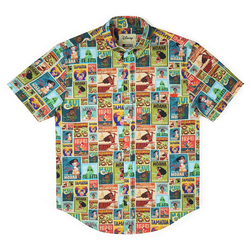 RSVLTS The Ocean Is Calling KUNUFLEX Short Sleeve Shirt — detail 5
