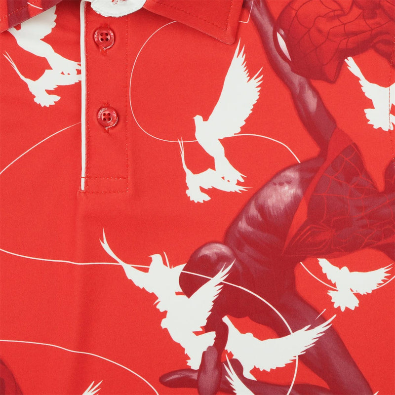 RSVLTS Frequent-Flyer Miles & Peter Youth All-Day Polo in Gray — detail 2