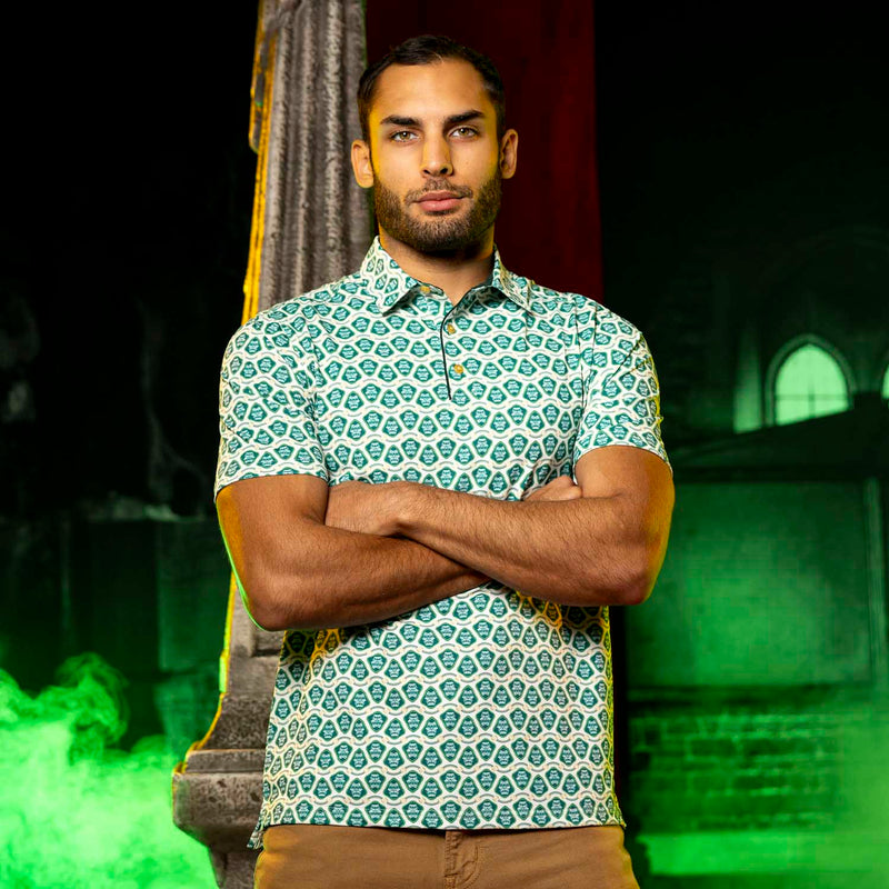 RSVLTS Iron Rule All-Day Polo in Green — detail 2