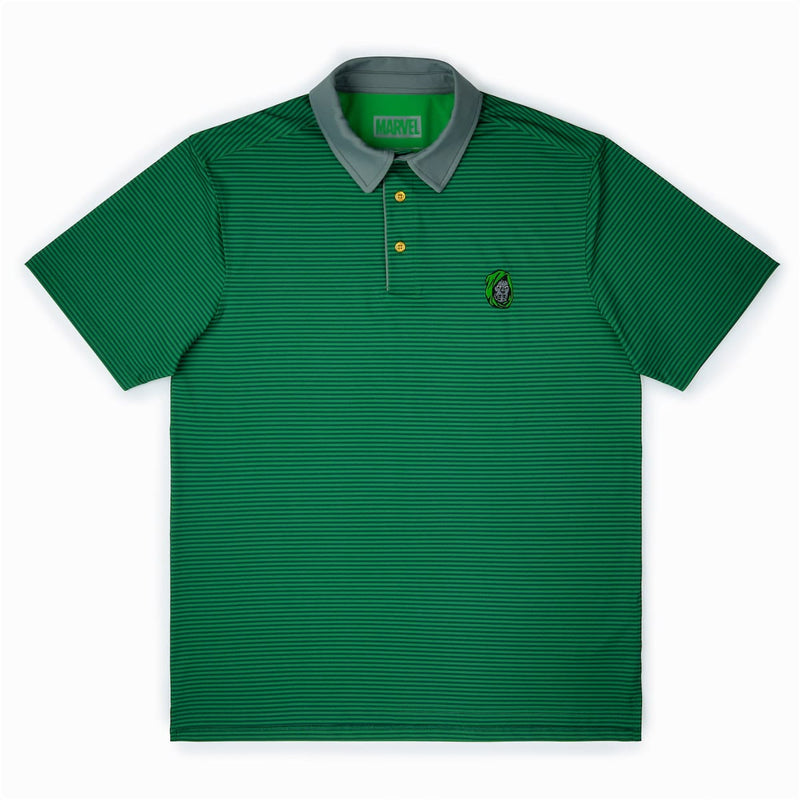 RSVLTS Latverian Links All-Day Polo in Green — front view