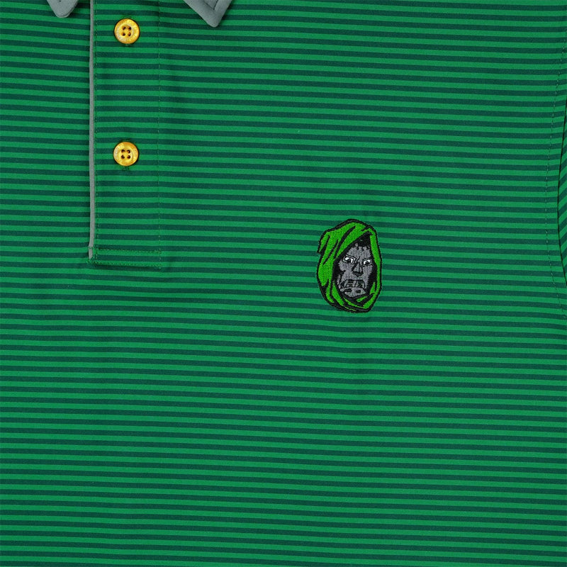 RSVLTS Latverian Links All-Day Polo in Green — detail 3
