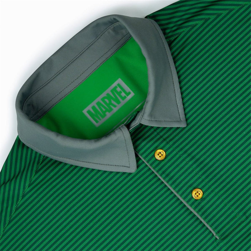 RSVLTS Latverian Links All-Day Polo in Green — detail 6