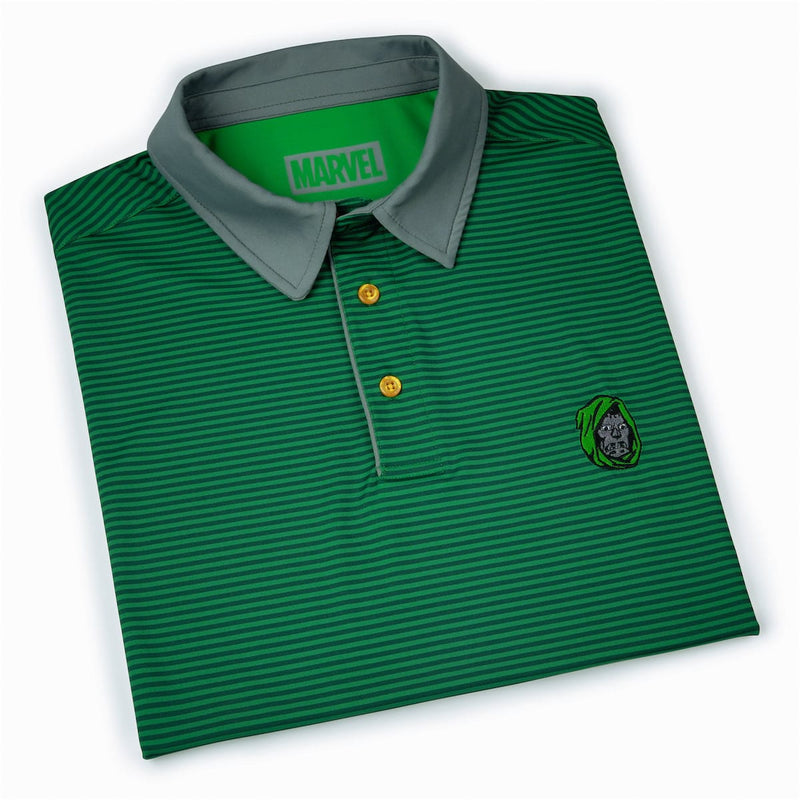RSVLTS Latverian Links All-Day Polo in Green — detail 7