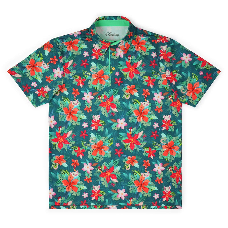 RSVLTS All You Need All-Day Polo in Green — front view