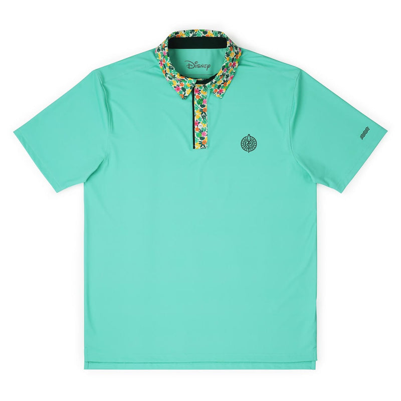 RSVLTS Know Who You Are All-Day Polo in Blue — front view