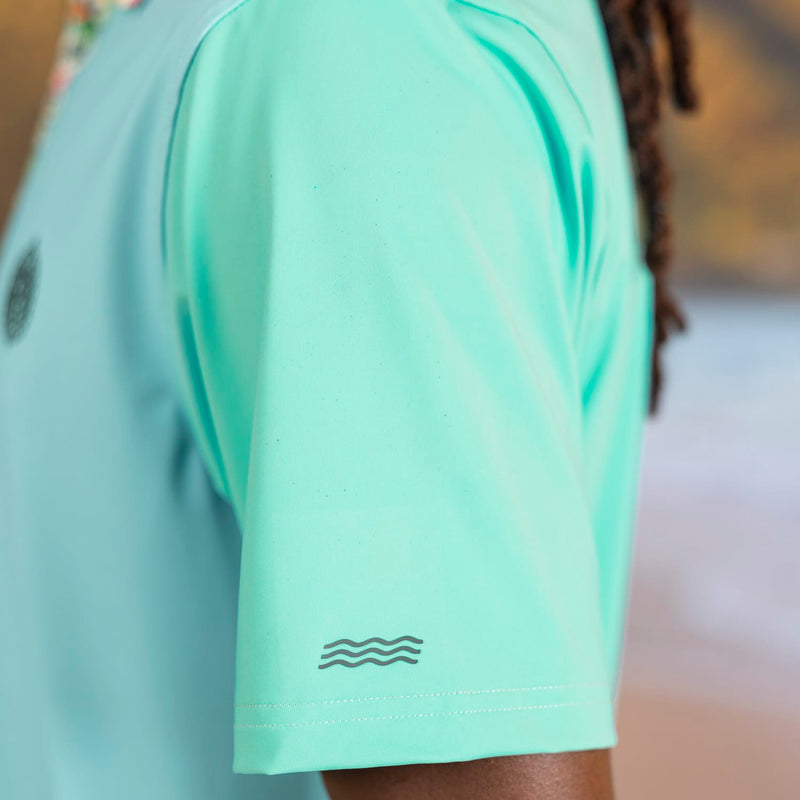 RSVLTS Know Who You Are All-Day Polo in Blue — detail 7