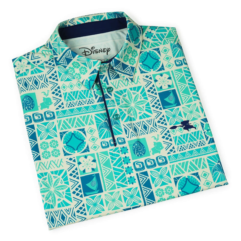 RSVLTS Destined for Adventure All-Day Polo in Blue — detail 7