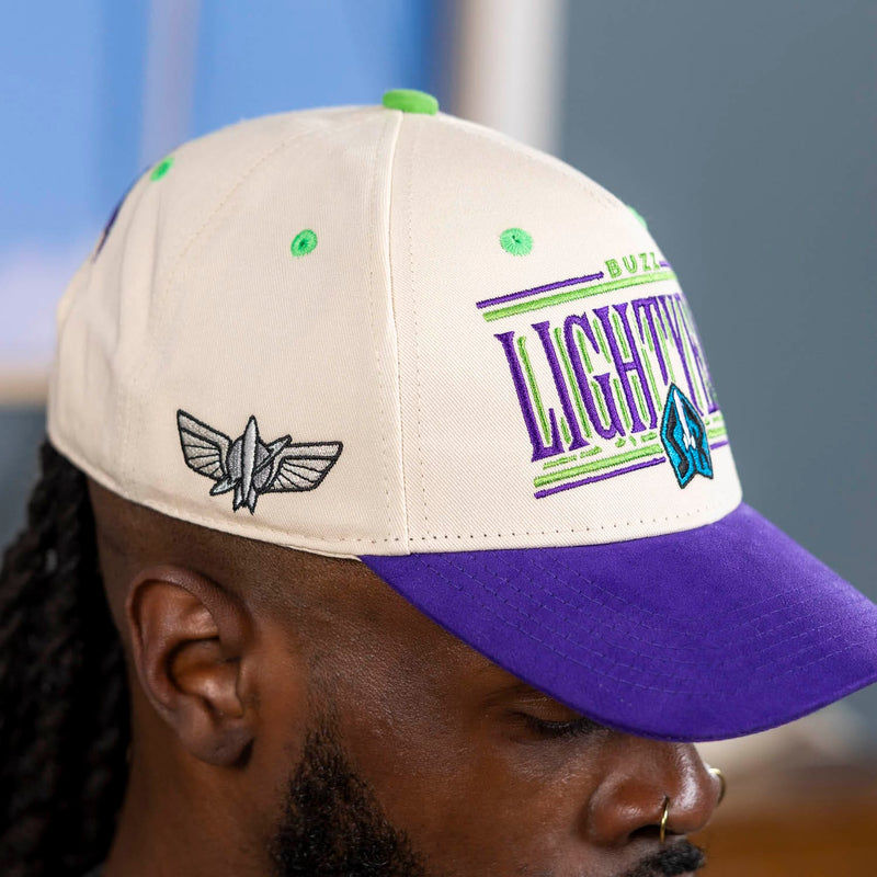 RSVLTS Space Ranger 5-Panel Hat in Purple — detail 3