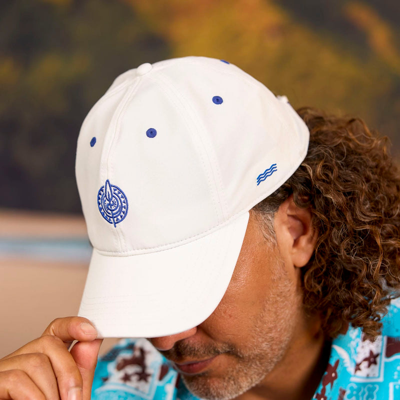 RSVLTS Destined for Adventure Performance Hat in White — detail 4
