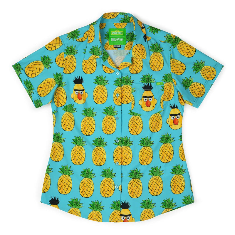 RSVLTS Bert-apple Women's KUNUFLEX Short Sleeve Shirt — front view
