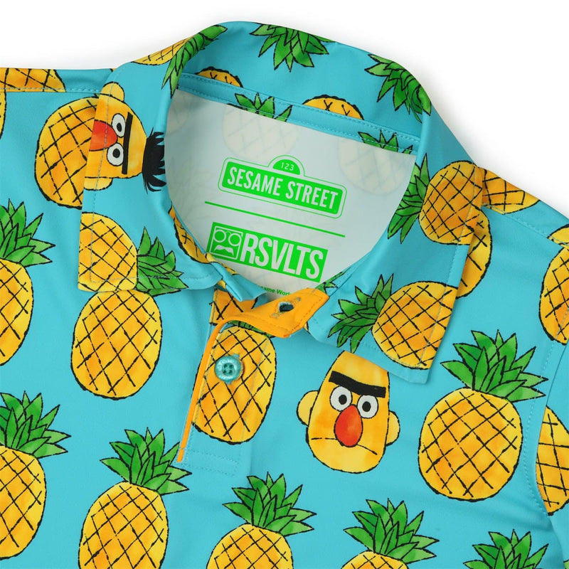 RSVLTS Bert-apple Preschool All-Day Polo in Green — detail 2