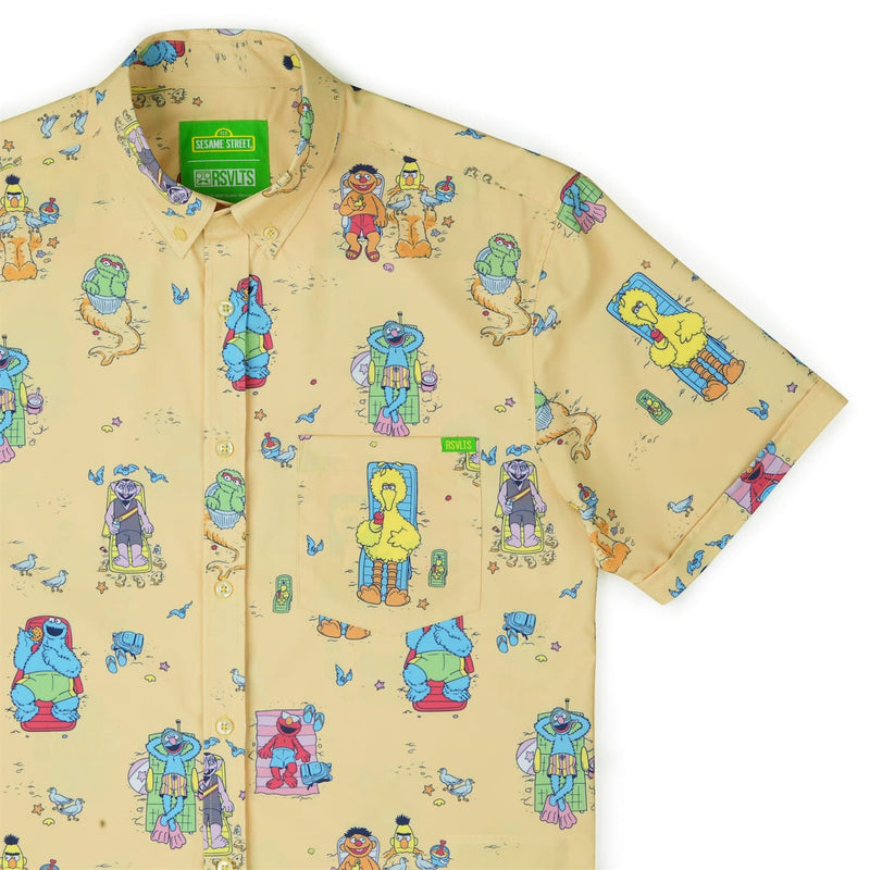 RSVLTS Sunny Daze KUNUFLEX Short Sleeve Shirt — front view