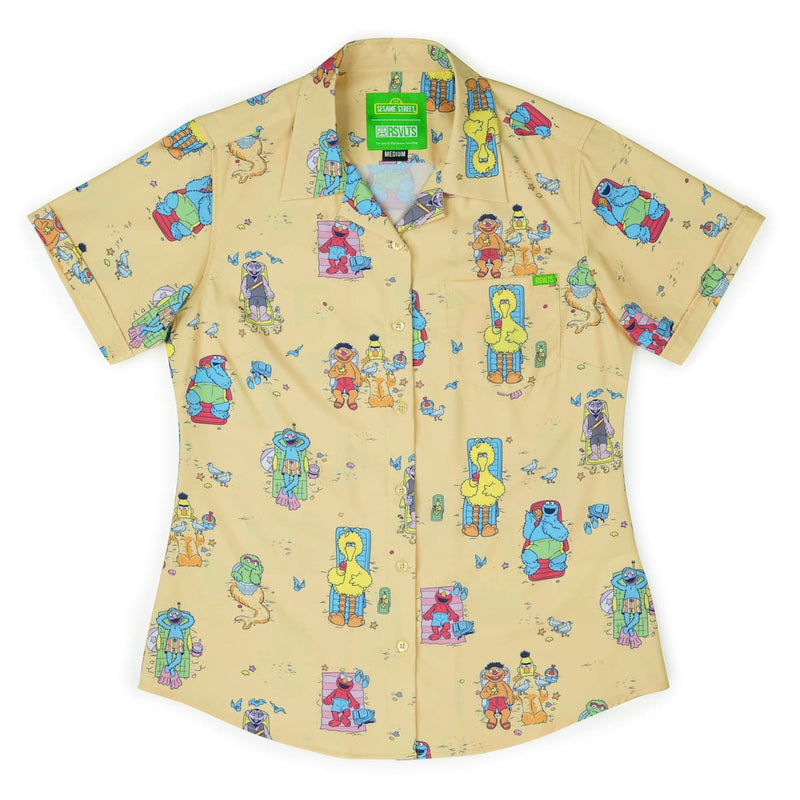 RSVLTS Sunny Daze Women's KUNUFLEX Short Sleeve Shirt — front view