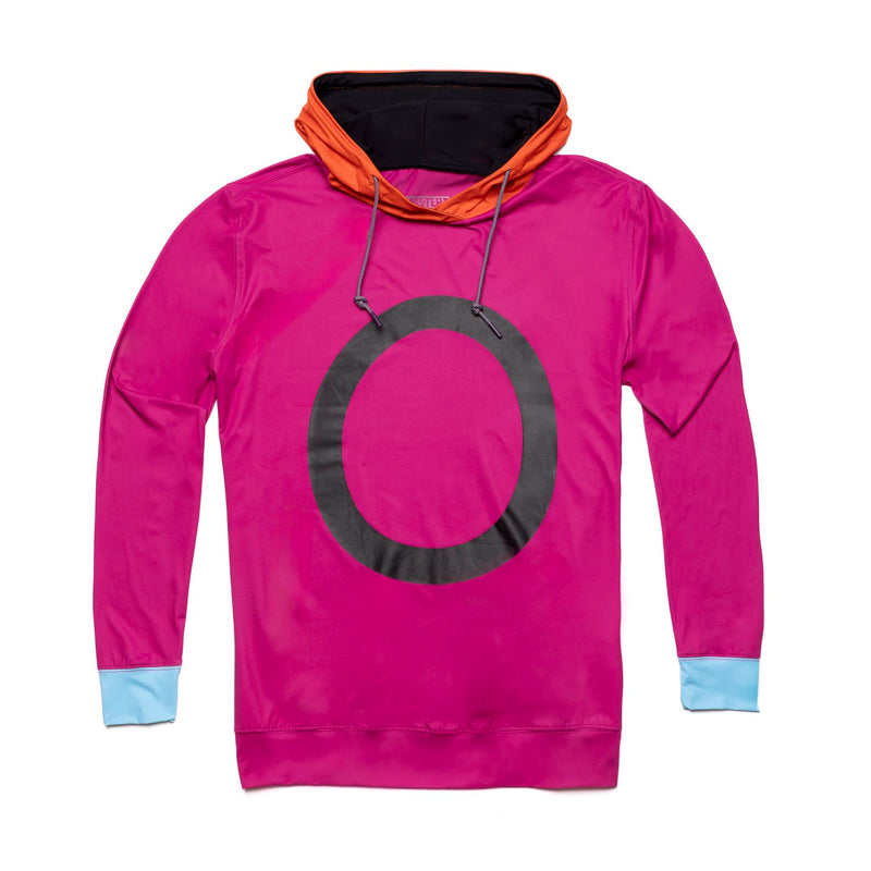 RSVLTS The Orko Performance Hoodie in Pink — front view