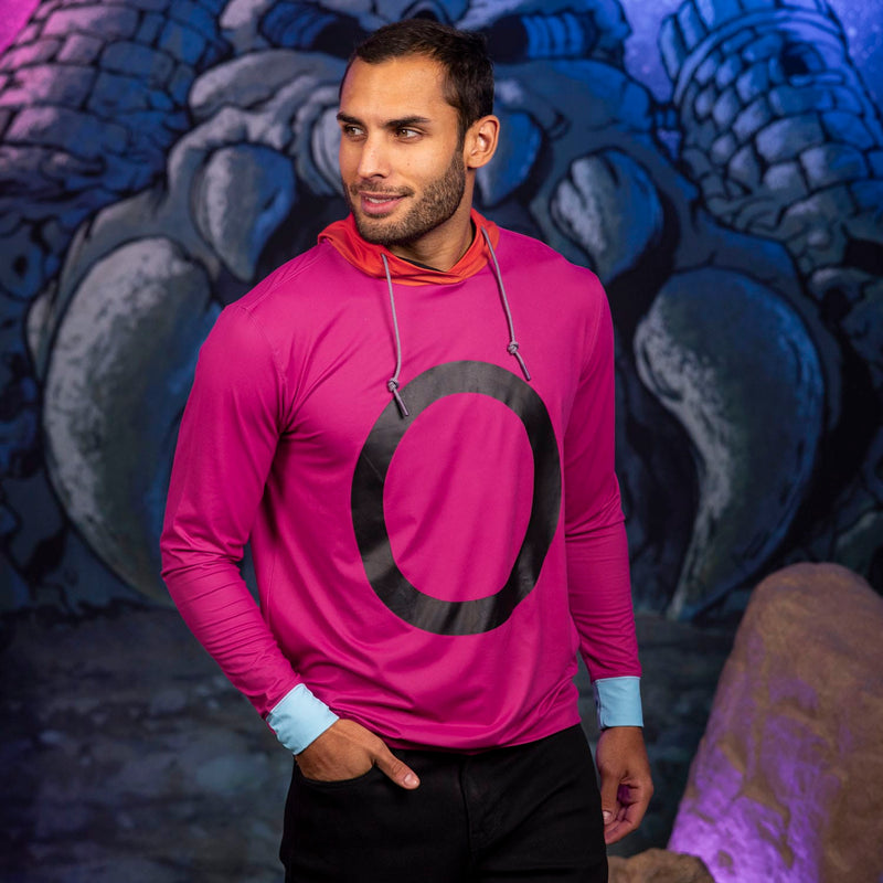 RSVLTS The Orko Performance Hoodie in Pink — detail 2