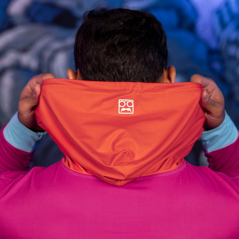 RSVLTS The Orko Performance Hoodie in Pink — detail 3
